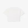 Crocodile Print Cotton T-Shirt