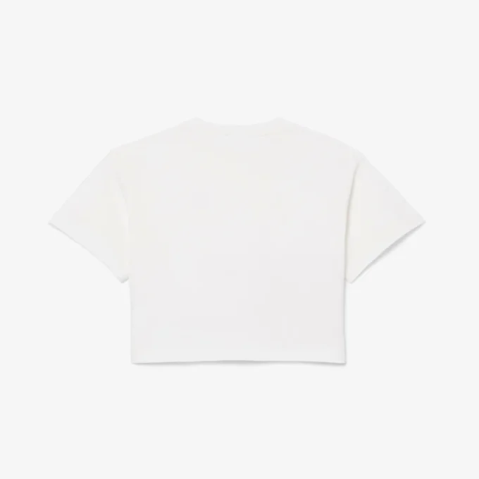 Crocodile Print Cotton T-Shirt