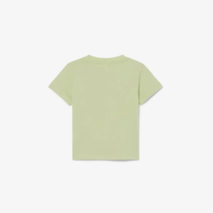Crocodile Print Cotton T-Shirt