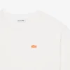 Crocodile Print Cotton T-Shirt