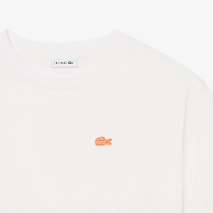 Crocodile Print Cotton T-Shirt