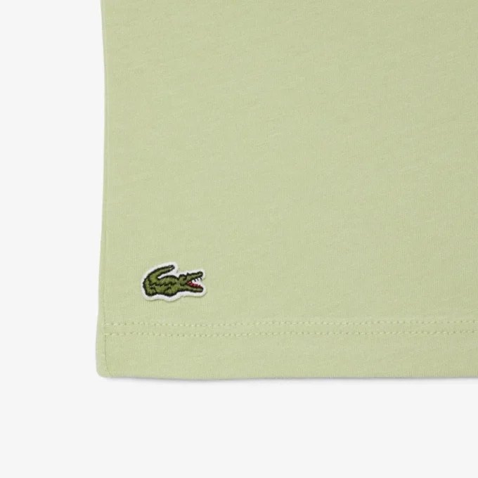Crocodile Print Cotton T-Shirt