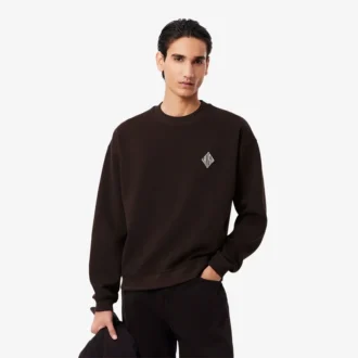Double Face Piqua Badge Sweatshirt