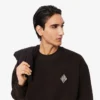 Double Face Piqua Badge Sweatshirt