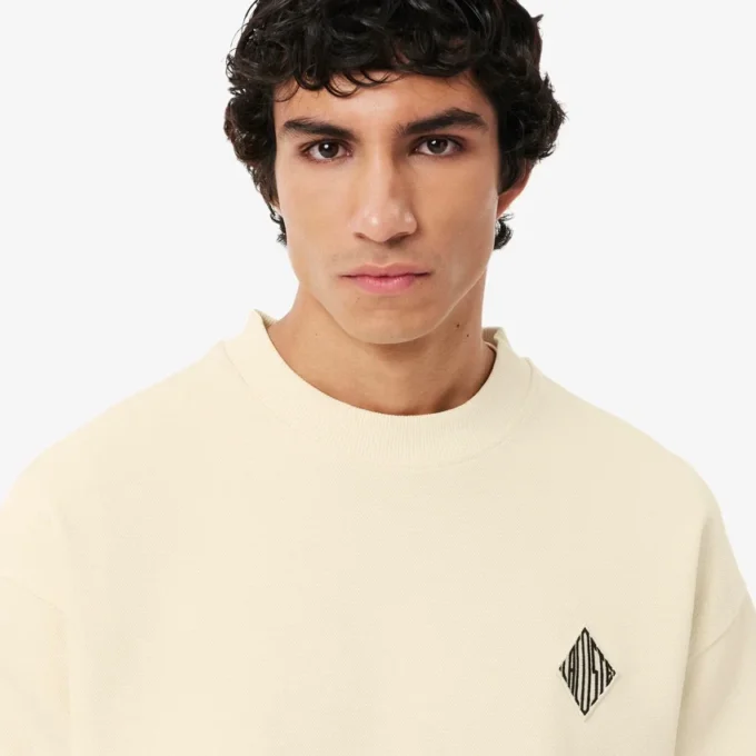 Double Face Piqua Badge Sweatshirt