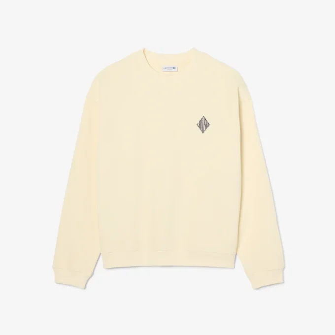 Double Face Piqua Badge Sweatshirt