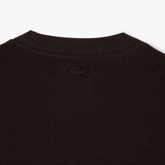 Double Face Piqua Badge Sweatshirt