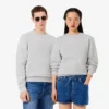 Embossed Fleece Sweatshirt