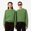 Embossed Fleece Sweatshirt