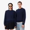 Embossed Fleece Sweatshirt