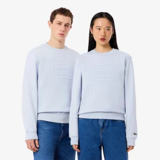 Embossed Fleece Sweatshirt