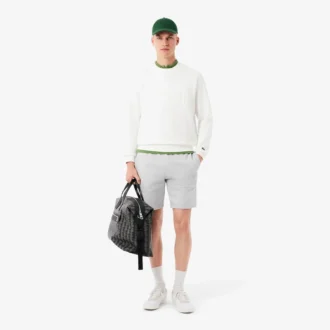 Embossed Fleece Sweatshirt
