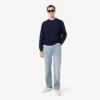 Embossed Fleece Sweatshirt