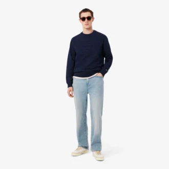 Embossed Fleece Sweatshirt