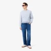 Embossed Fleece Sweatshirt