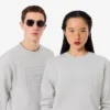 Embossed Fleece Sweatshirt