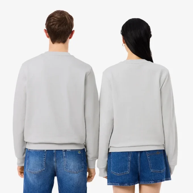 Embossed Fleece Sweatshirt