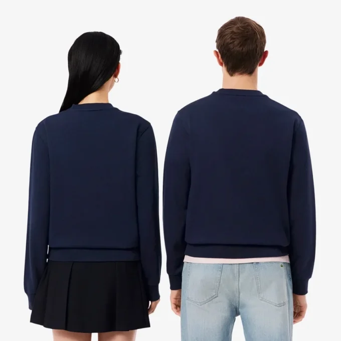Embossed Fleece Sweatshirt