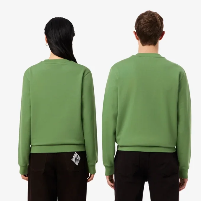 Embossed Fleece Sweatshirt