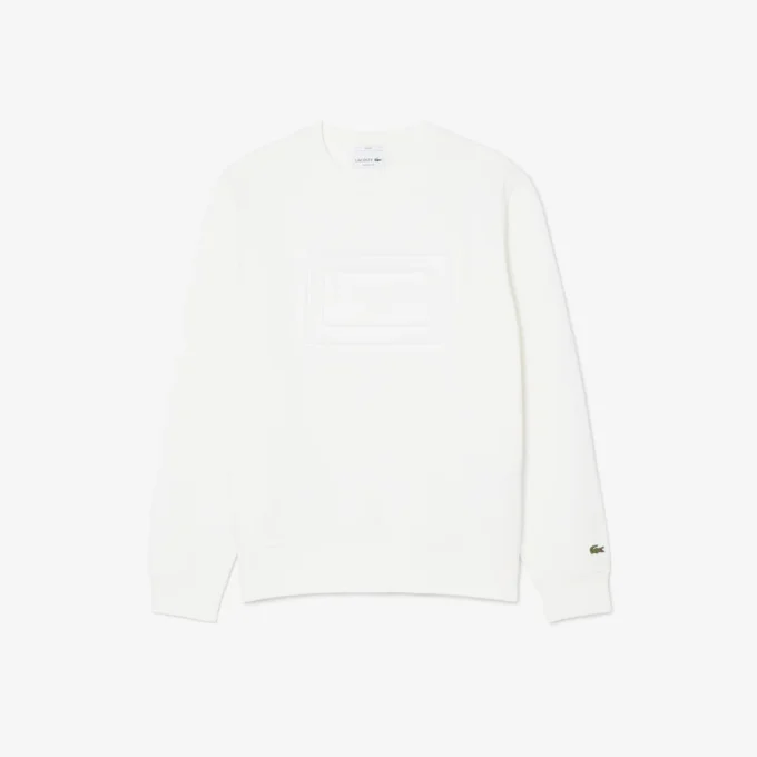 Embossed Fleece Sweatshirt