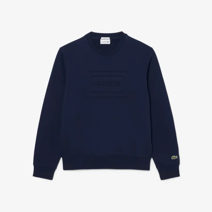 Embossed Fleece Sweatshirt