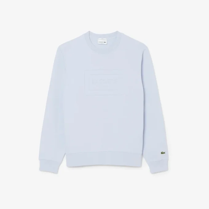 Embossed Fleece Sweatshirt