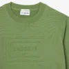 Embossed Fleece Sweatshirt
