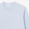 Embossed Fleece Sweatshirt