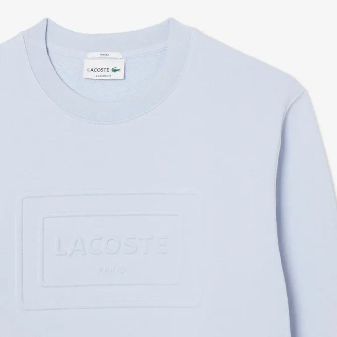Embossed Fleece Sweatshirt