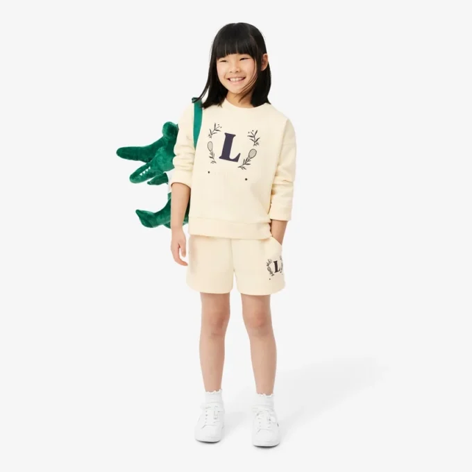 Embroidered Badge Neoprene Sweatshirt
