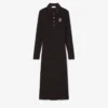 Embroidered Badge Slim Fit Polo Dress