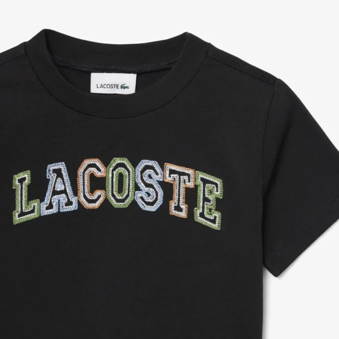 Embroidered Cotton T-Shirt