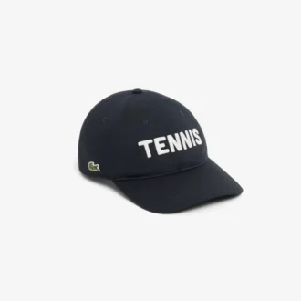 Embroidered Cotton Twill Cap
