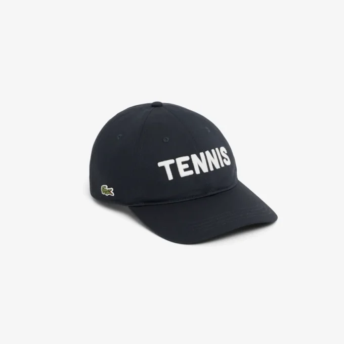 Embroidered Cotton Twill Cap