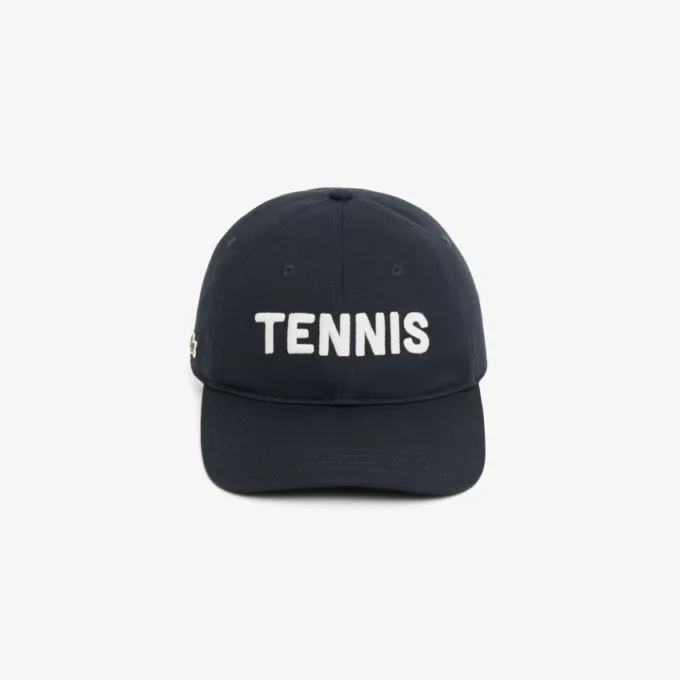 Embroidered Cotton Twill Cap