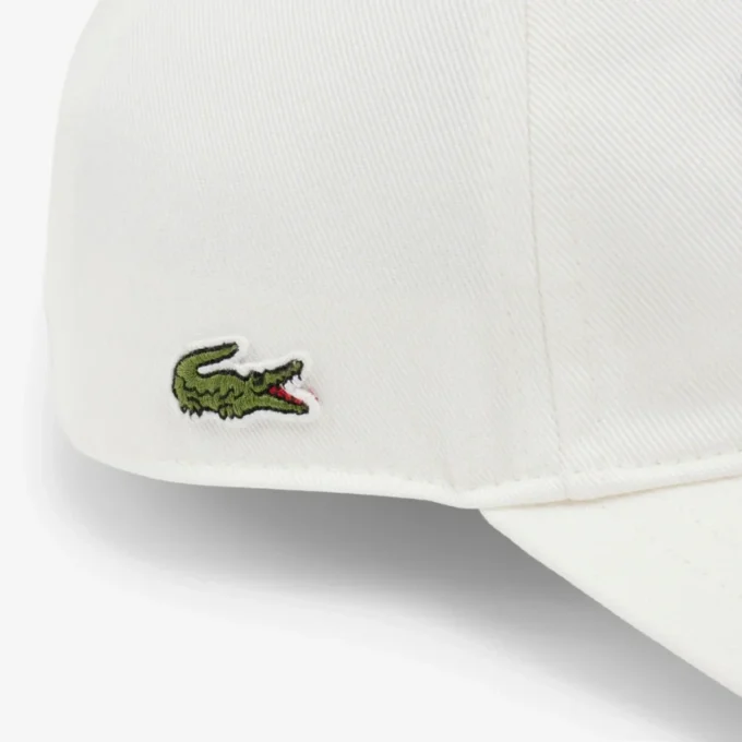 Embroidered Cotton Twill Cap