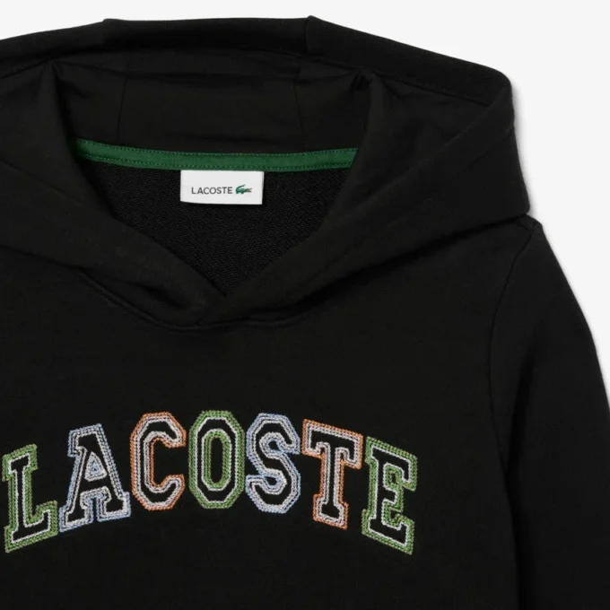 Embroidered Fleece Hoodie
