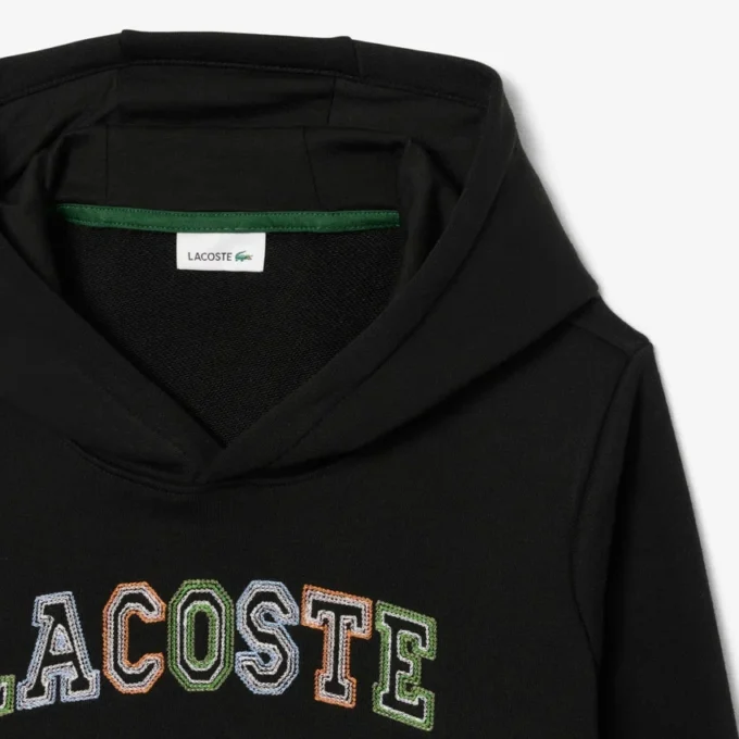 Embroidered Fleece Hoodie