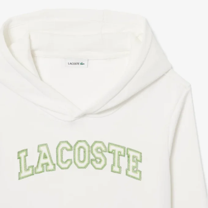 Embroidered Fleece Hoodie