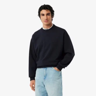 Embroidered Fleece Sweatshirt