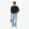 Embroidered Fleece Sweatshirt