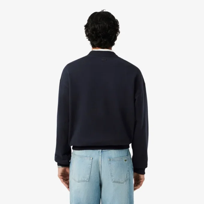 Embroidered Fleece Sweatshirt