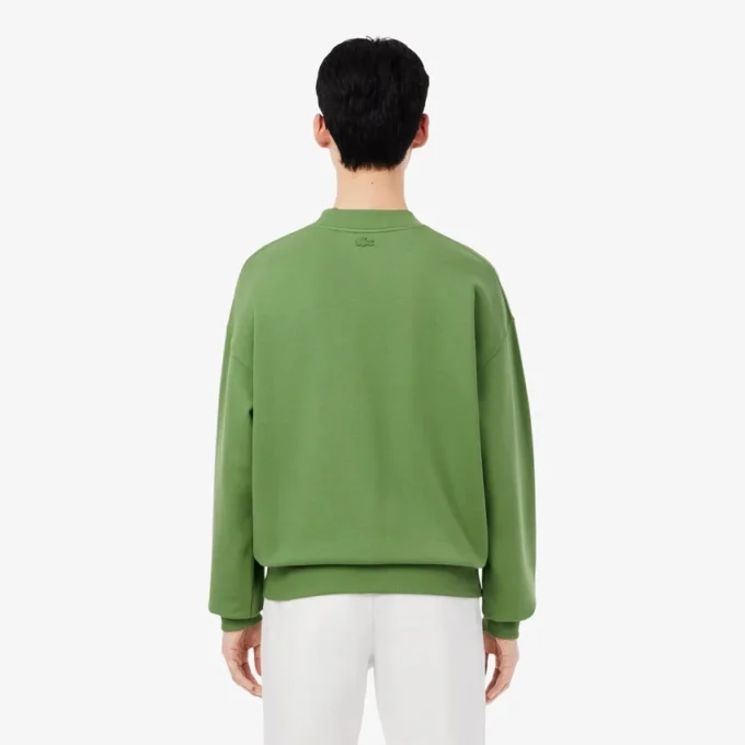 Embroidered Fleece Sweatshirt