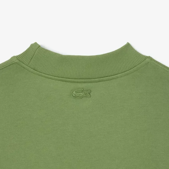 Embroidered Fleece Sweatshirt