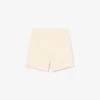Embroidered Neoprene Shorts