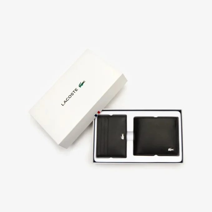 Fg Leather Billfold & Card Holder Gift Set