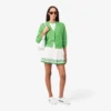 Fluid Crepe Pleated Skirt