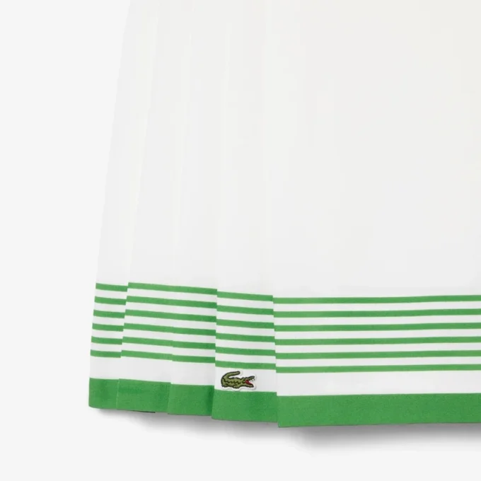 Fluid Crepe Pleated Skirt