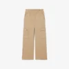 Girls’ Cotton Twill Cargo Pants