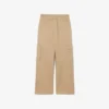 Girls’ Cotton Twill Cargo Pants